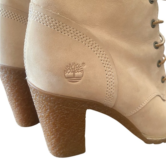 Timberland Women’s Glancy 6” Beige Boots - Picture 5 of 11